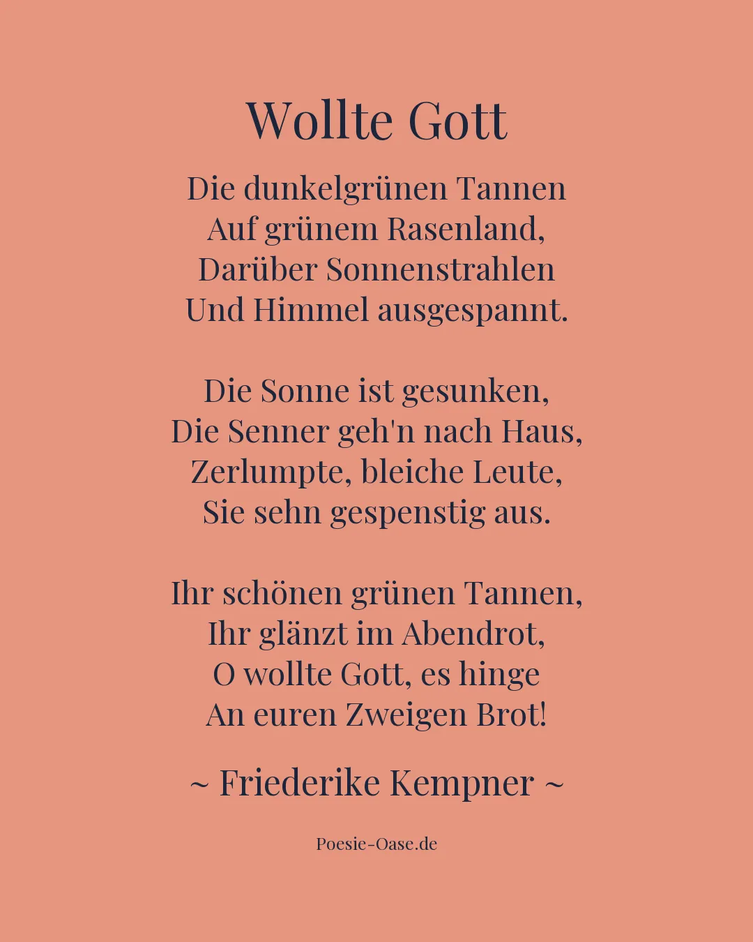 Illustration zu Wollte Gott