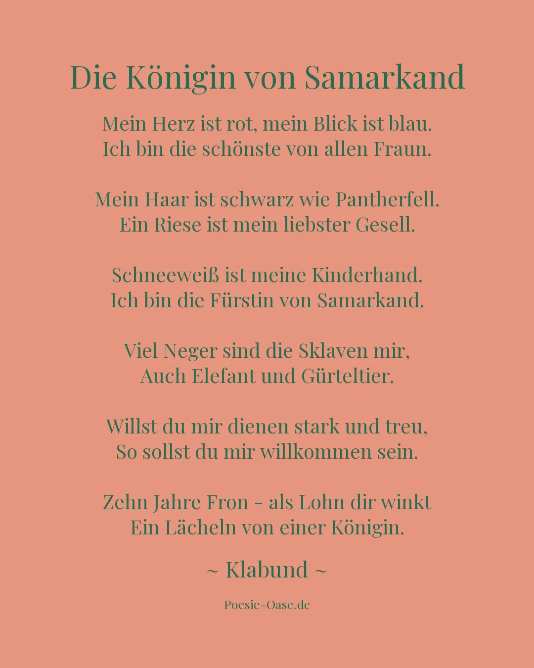 Illustration zu Die Königin von Samarkand