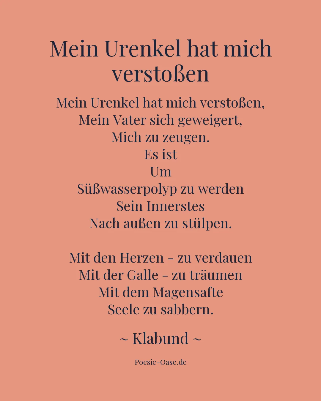 Illustration zu Mein Urenkel hat mich verstoßen
