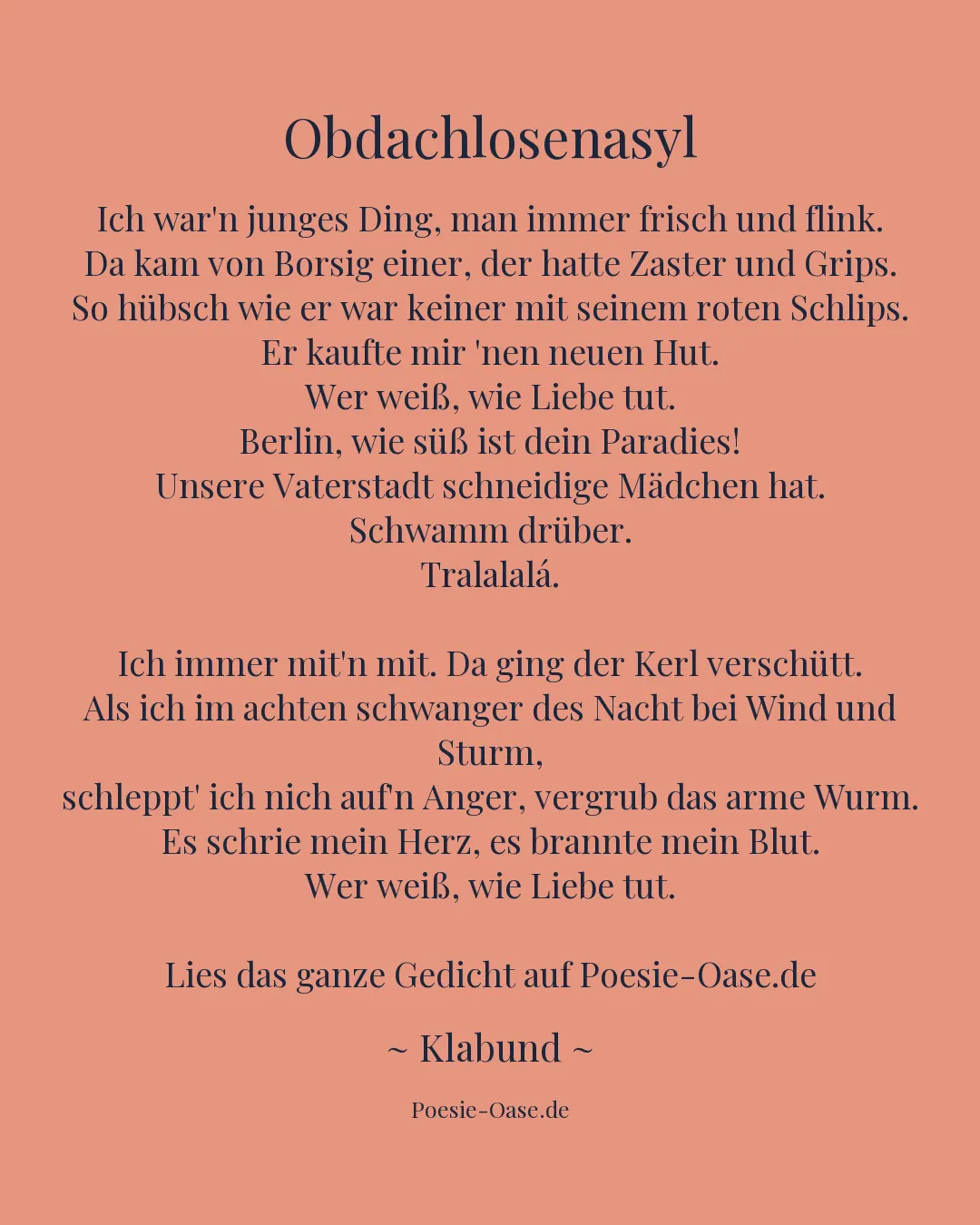 Illustration zu Obdachlosenasyl