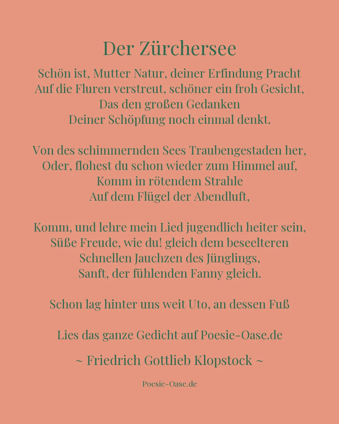 Illustration zu Der Zürchersee