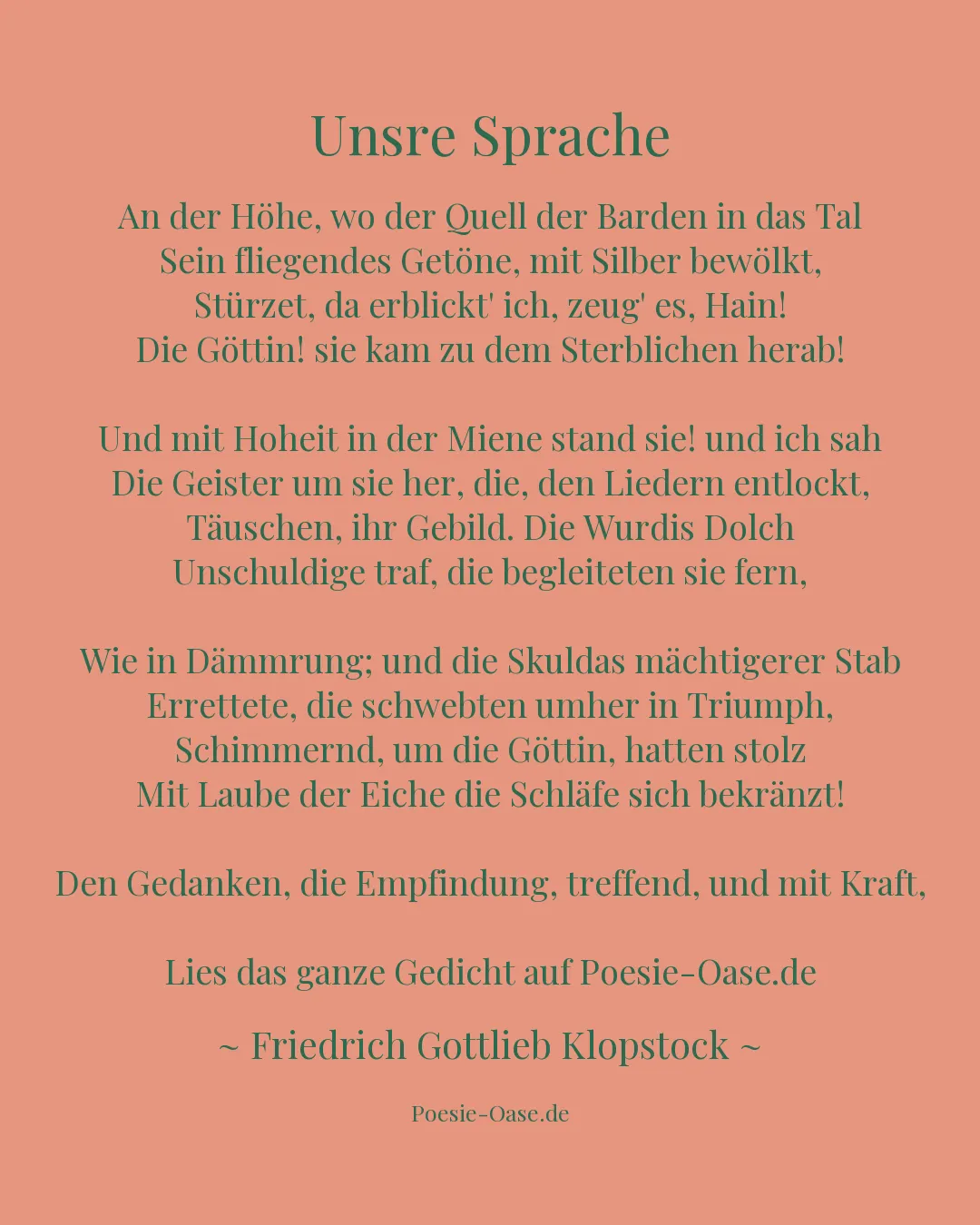 Illustration zu Unsre Sprache