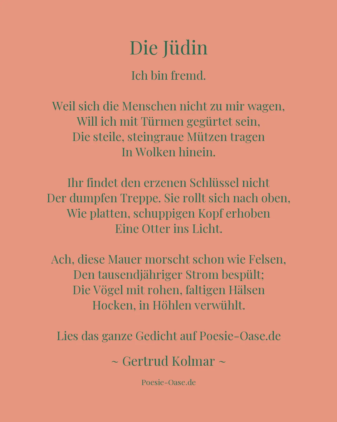 Illustration zu Die Jüdin