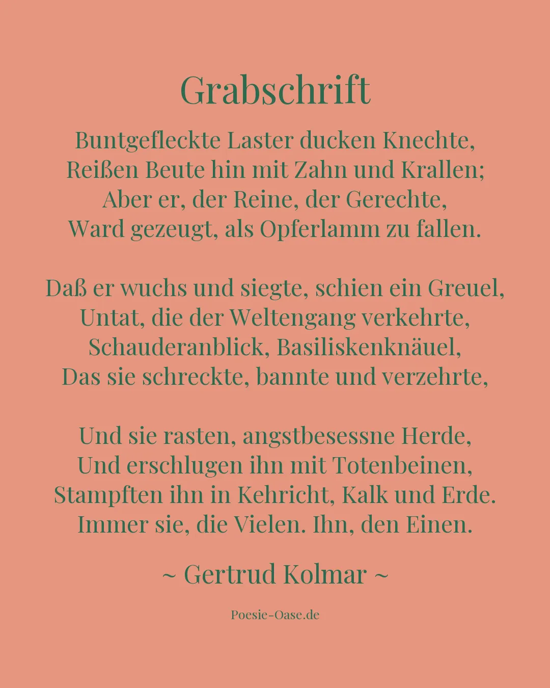 Illustration zu Grabschrift