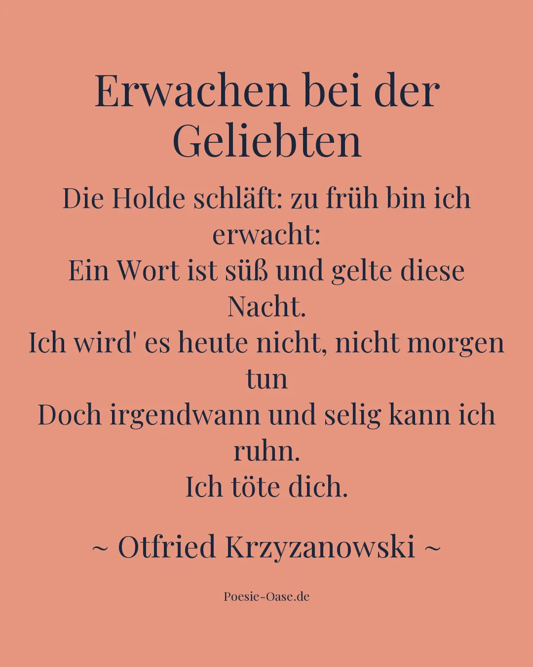 Illustration zu Erwachen bei der Geliebten