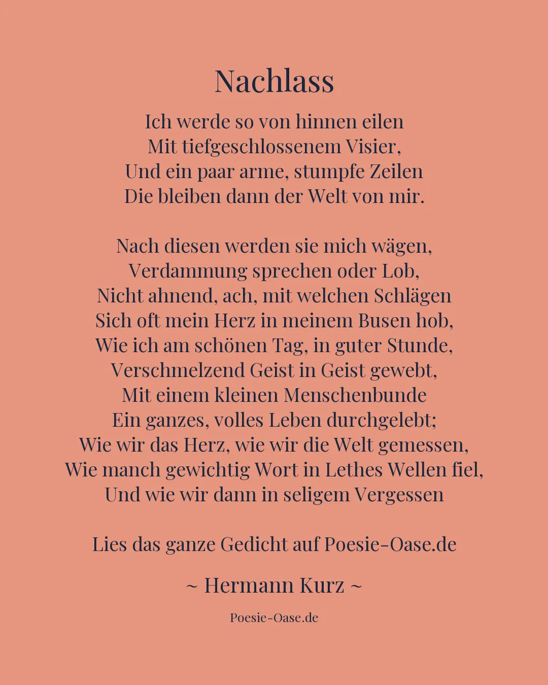 Illustration zu Nachlass