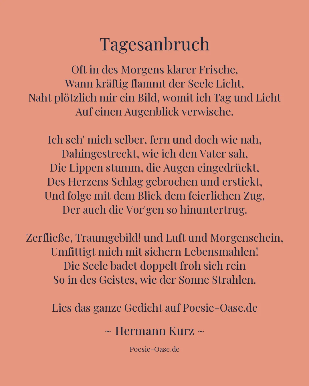 Illustration zu Tagesanbruch