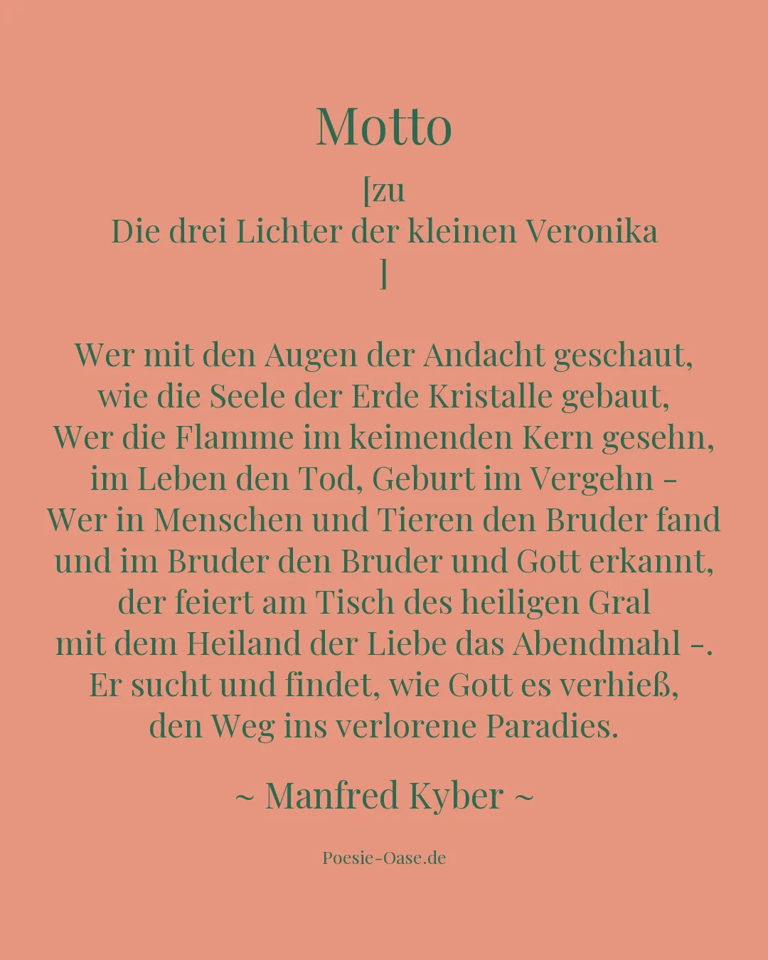 Illustration zu Motto