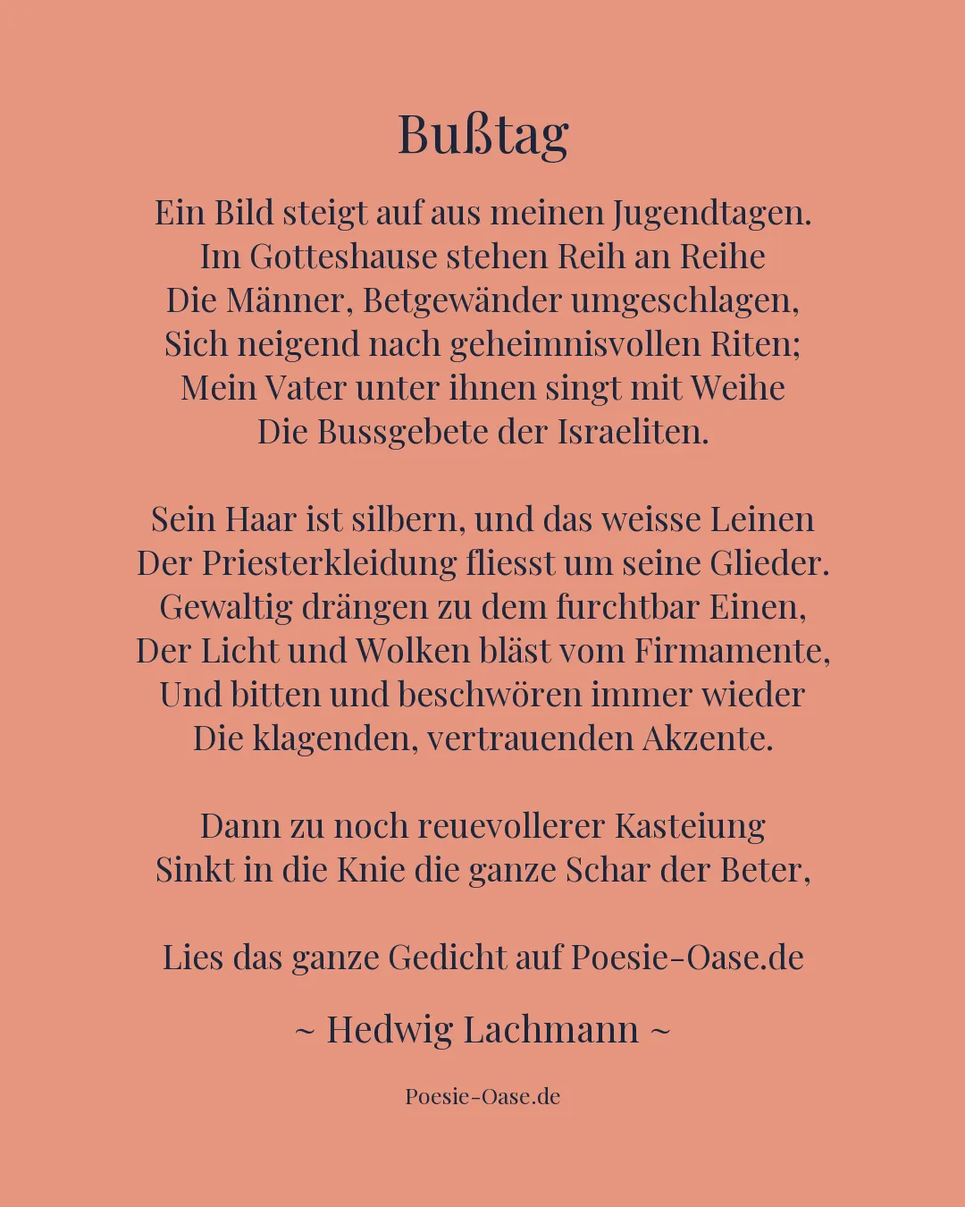 Illustration zu Bußtag