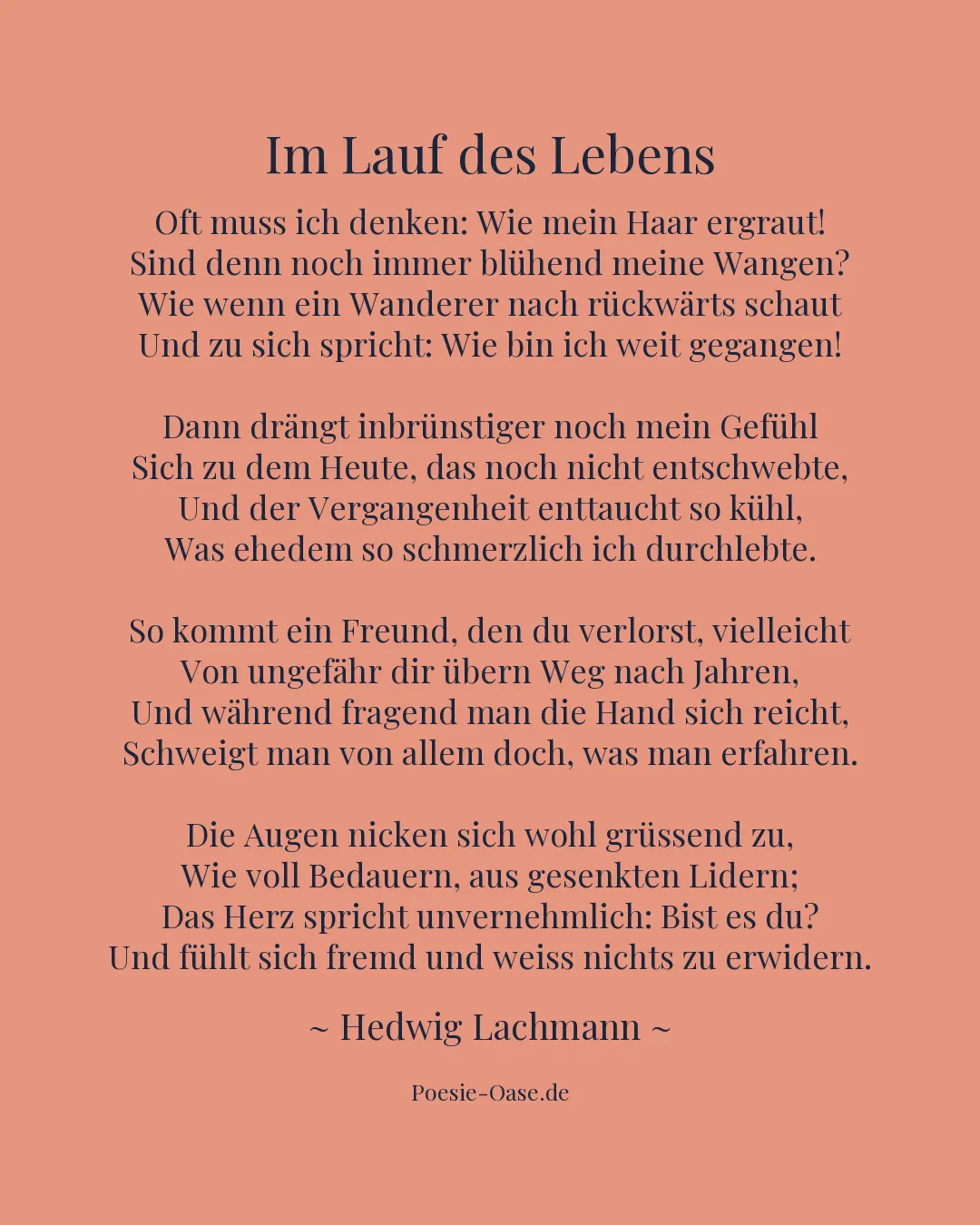 Illustration zu Im Lauf des Lebens
