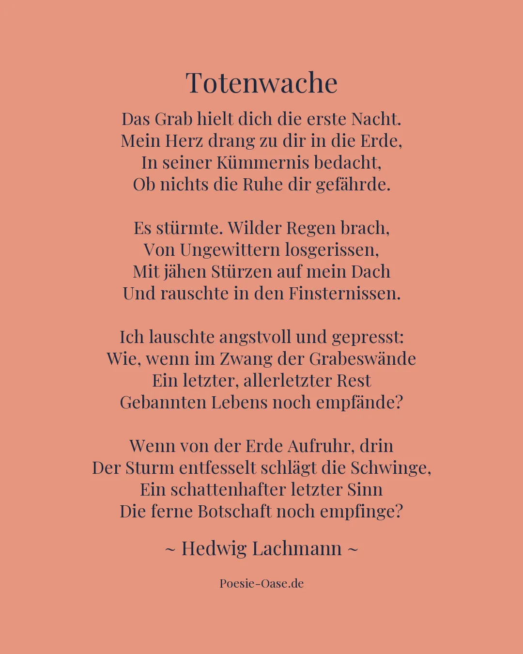 Illustration zu Totenwache