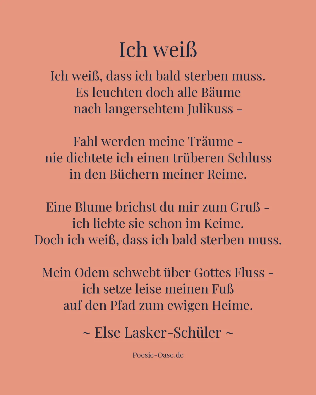 Illustration zu Ich weiß