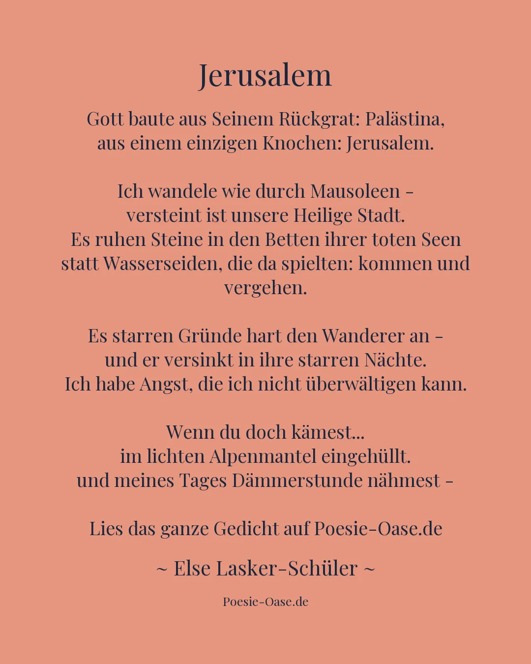 Illustration zu Jerusalem