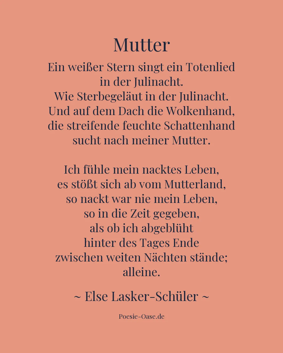 Illustration zu Mutter