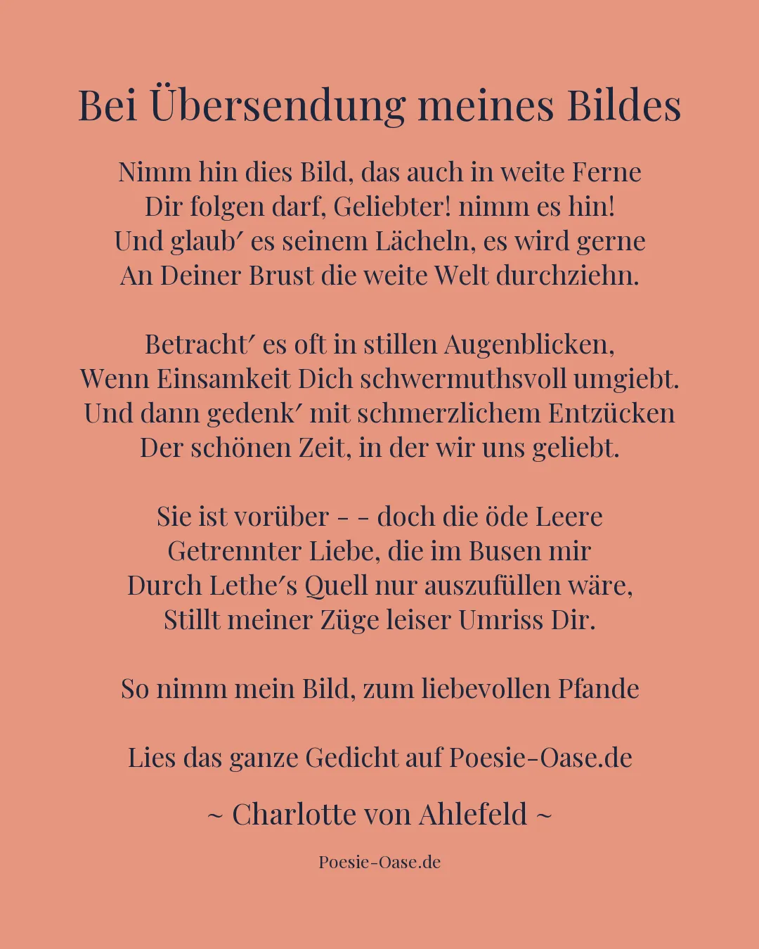 Illustration zu Bei Übersendung meines Bildes