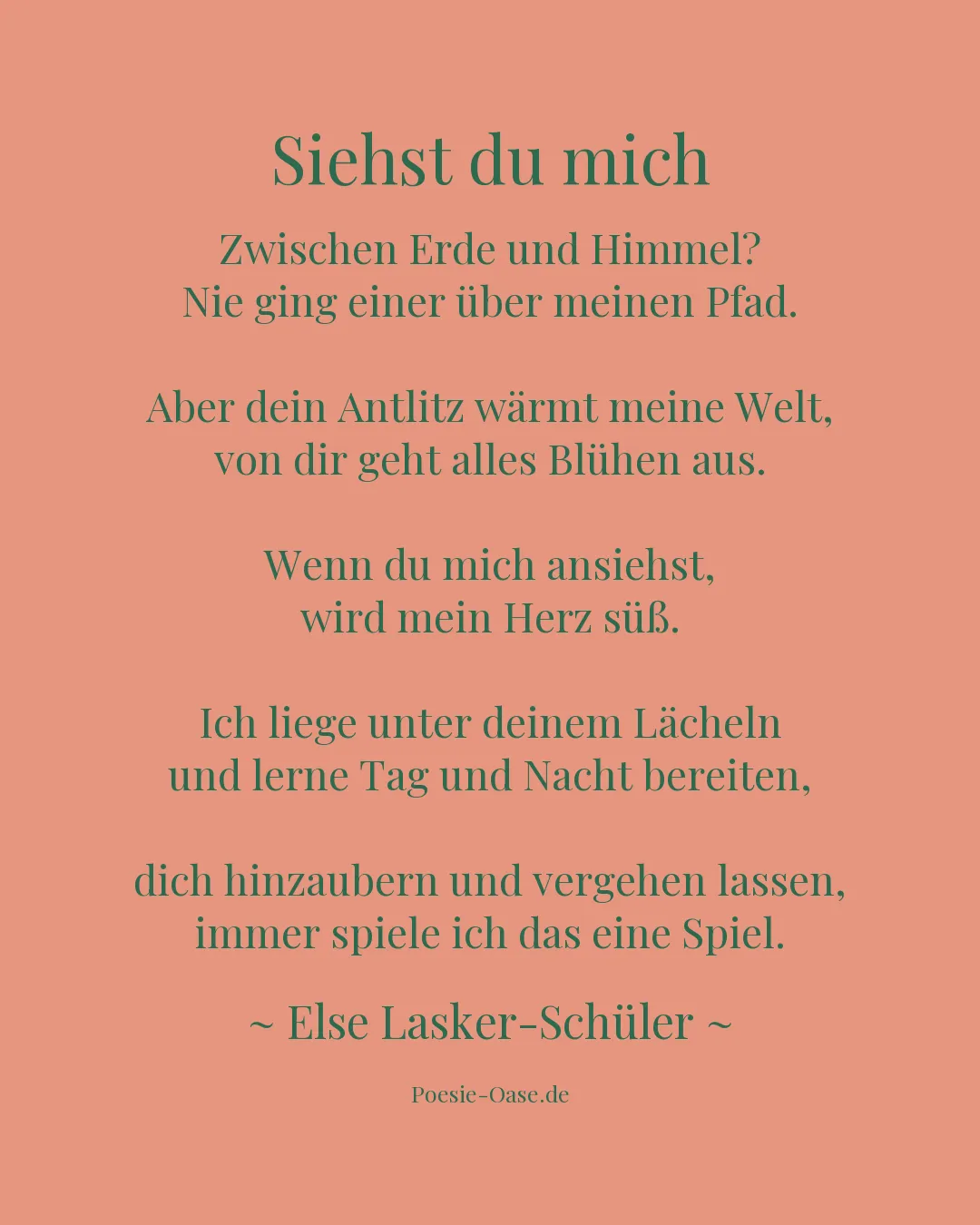 Illustration zu Siehst du mich
