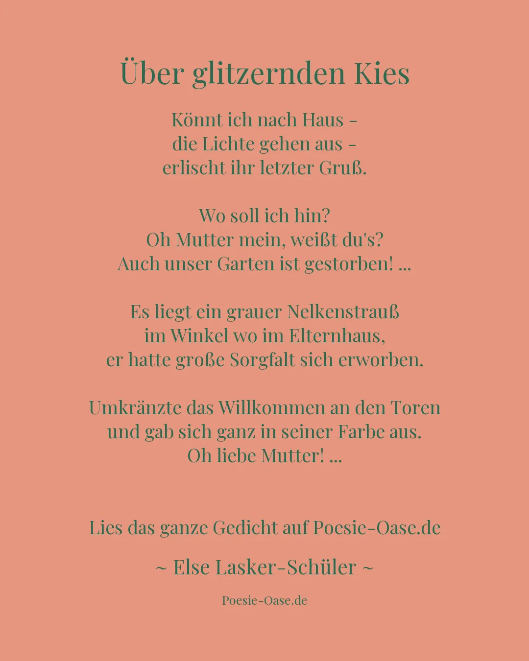 Illustration zu Über glitzernden Kies