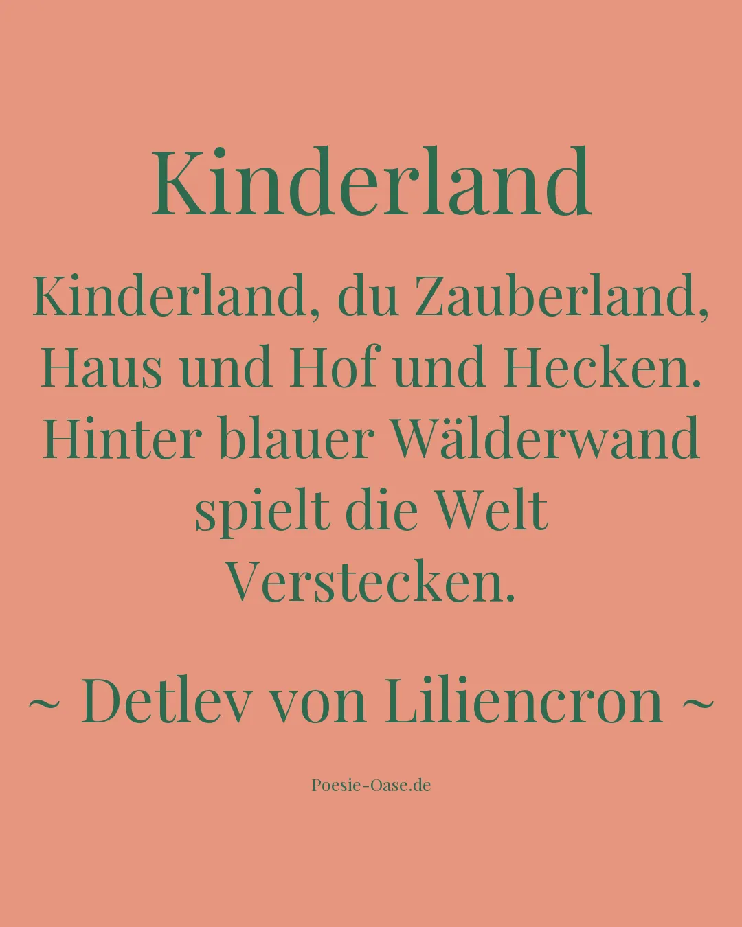 Illustration zu Kinderland