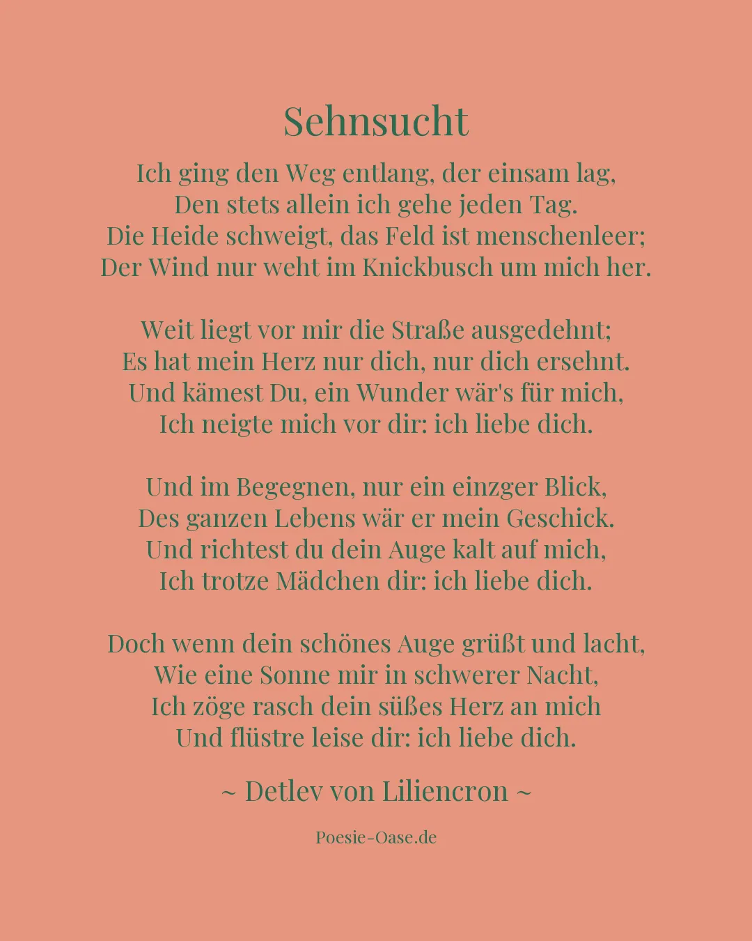 Illustration zu Sehnsucht