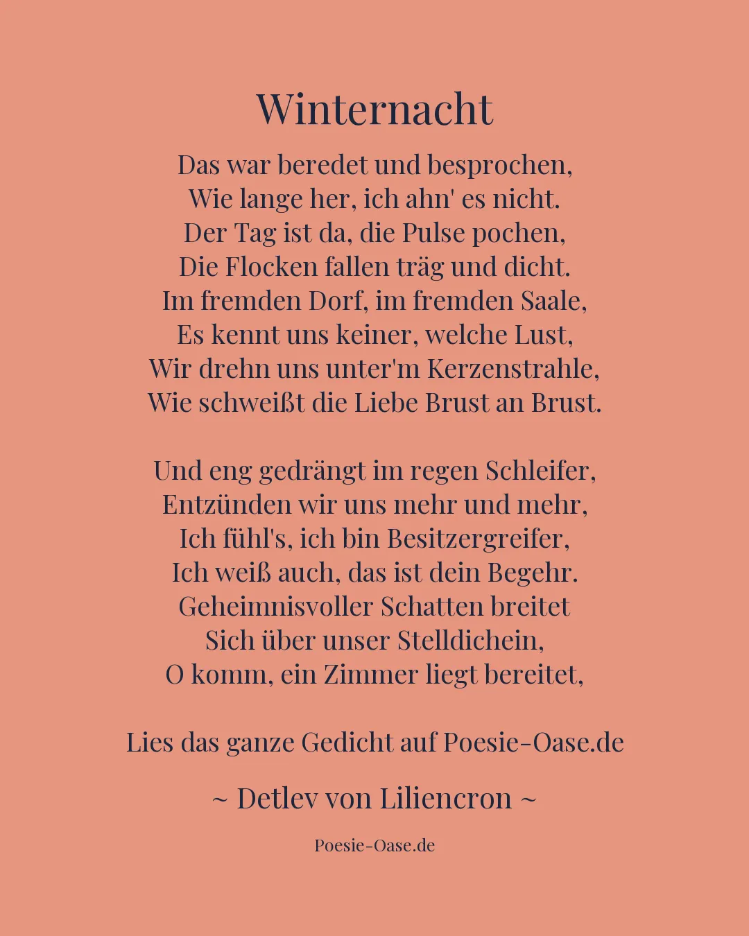 Illustration zu Winternacht
