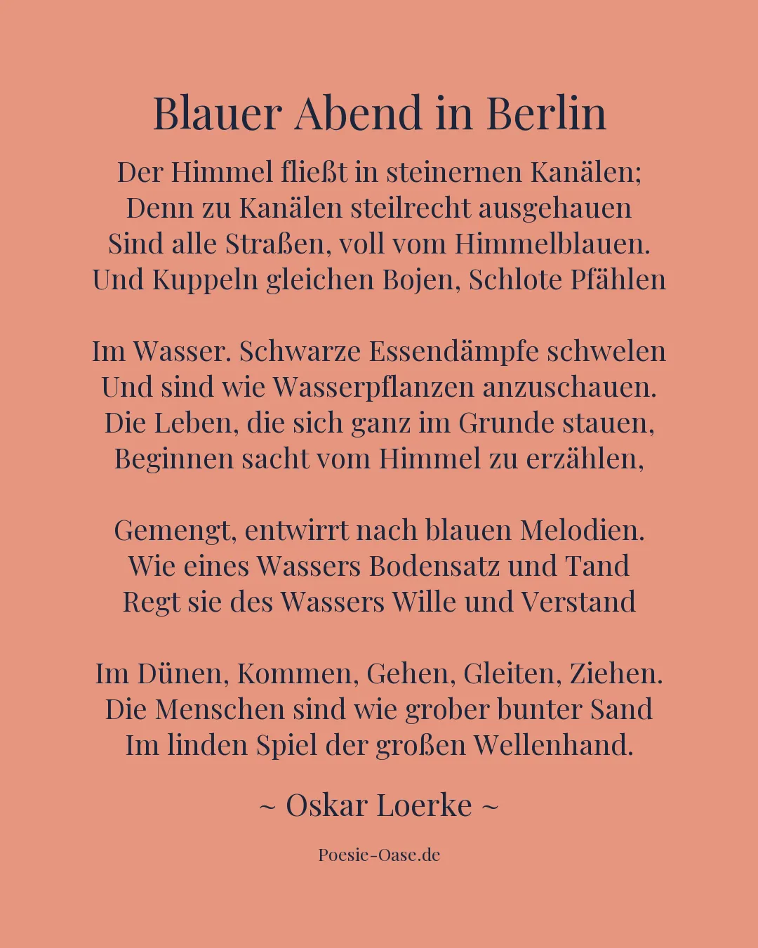 Illustration zu Blauer Abend in Berlin