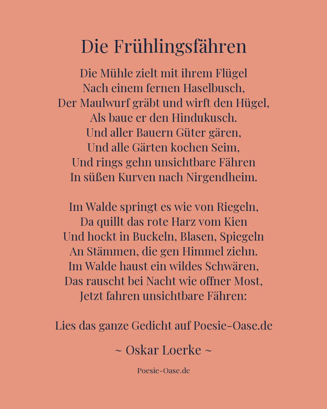 Illustration zu Die Frühlingsfähren