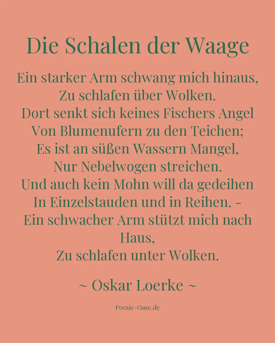 Illustration zu Die Schalen der Waage