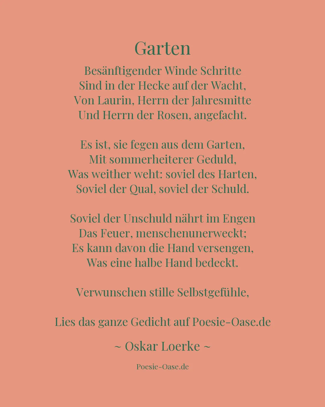 Illustration zu Garten