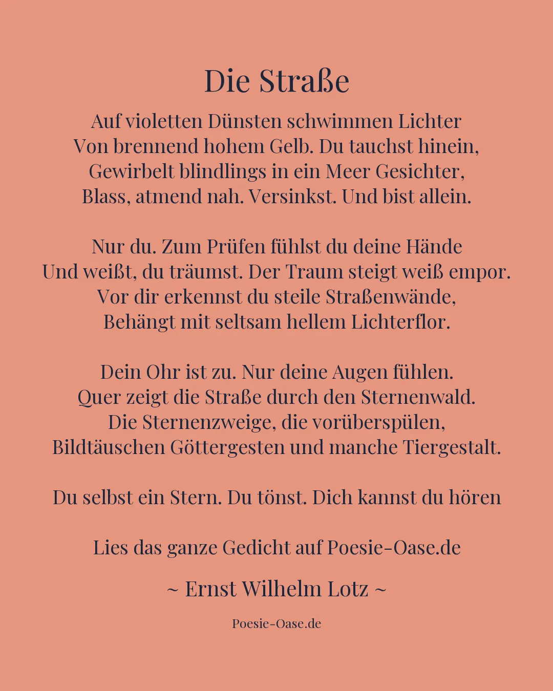 Illustration zu Die Straße