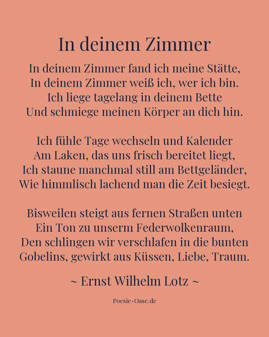 Illustration zu In deinem Zimmer
