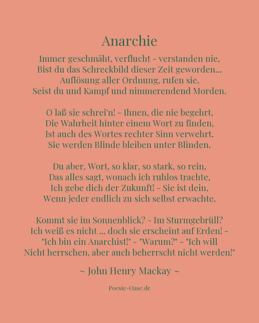 Illustration zu Anarchie