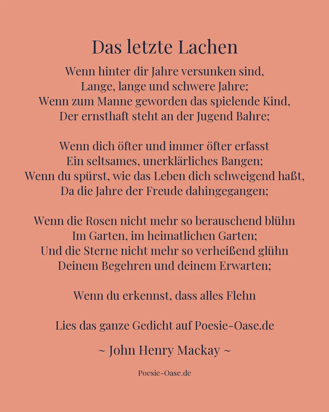 Illustration zu Das letzte Lachen