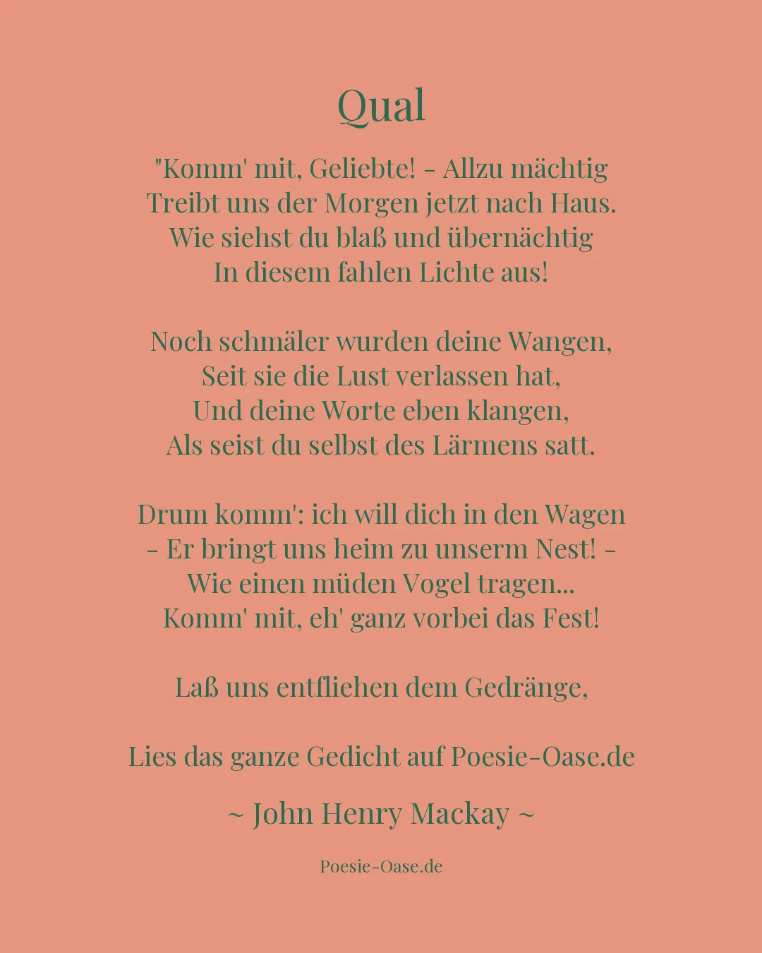 Illustration zu Qual