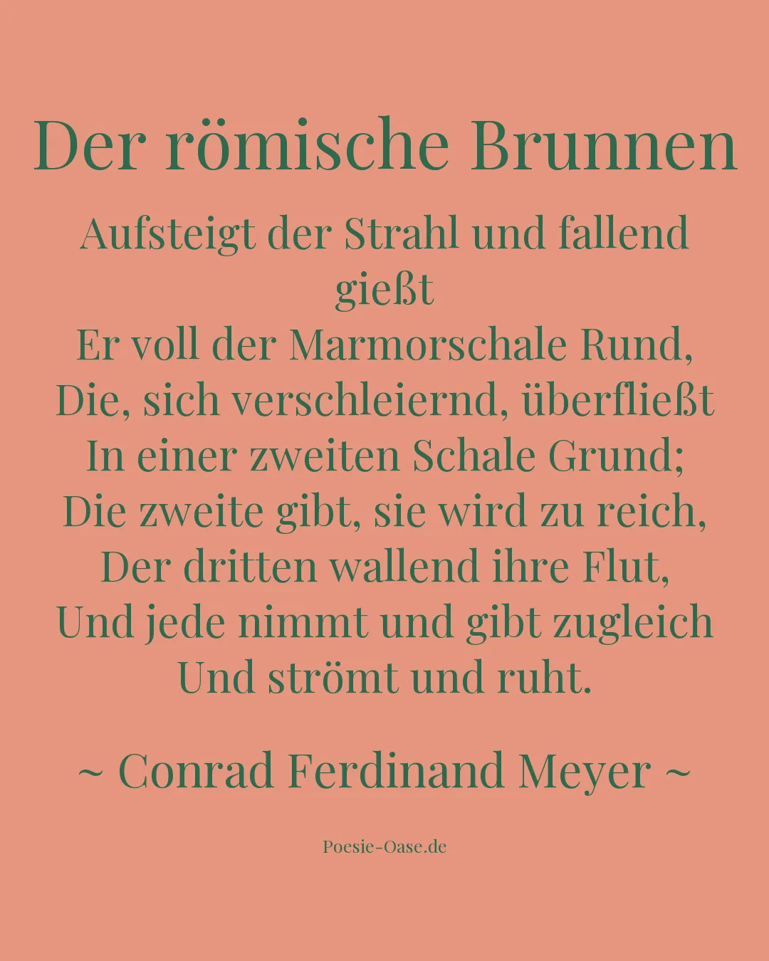 Illustration zu Der römische Brunnen