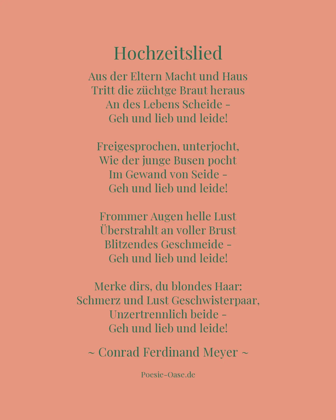 Illustration zu Hochzeitslied