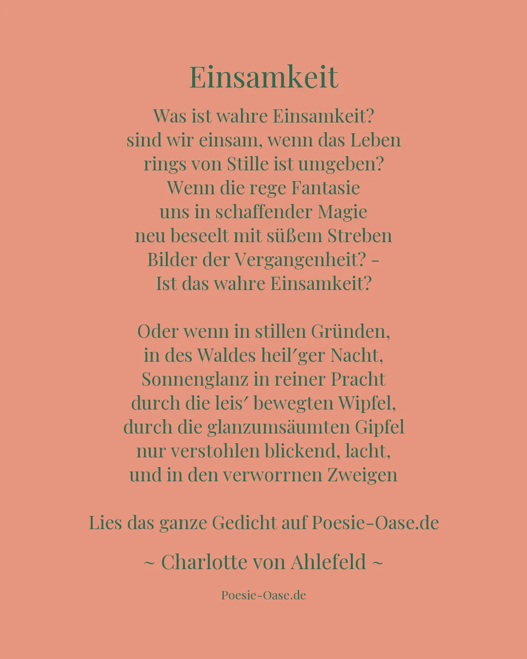 Illustration zu Einsamkeit