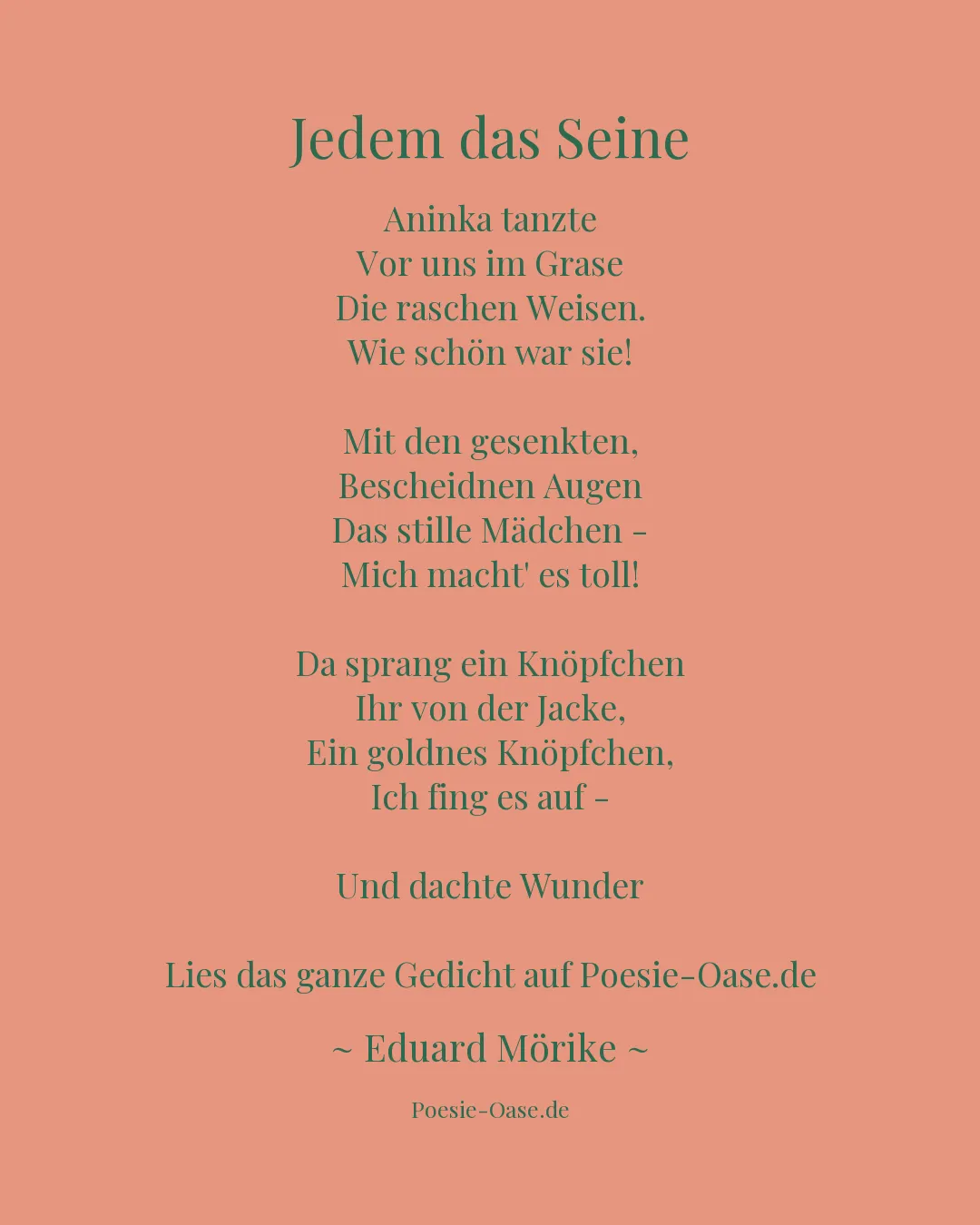 Illustration zu Jedem das Seine