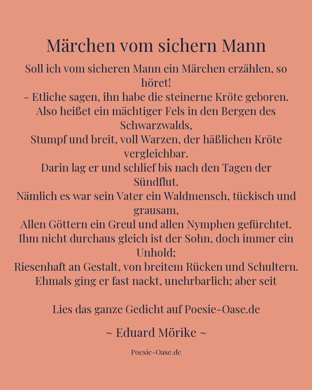 Illustration zu Märchen vom sichern Mann