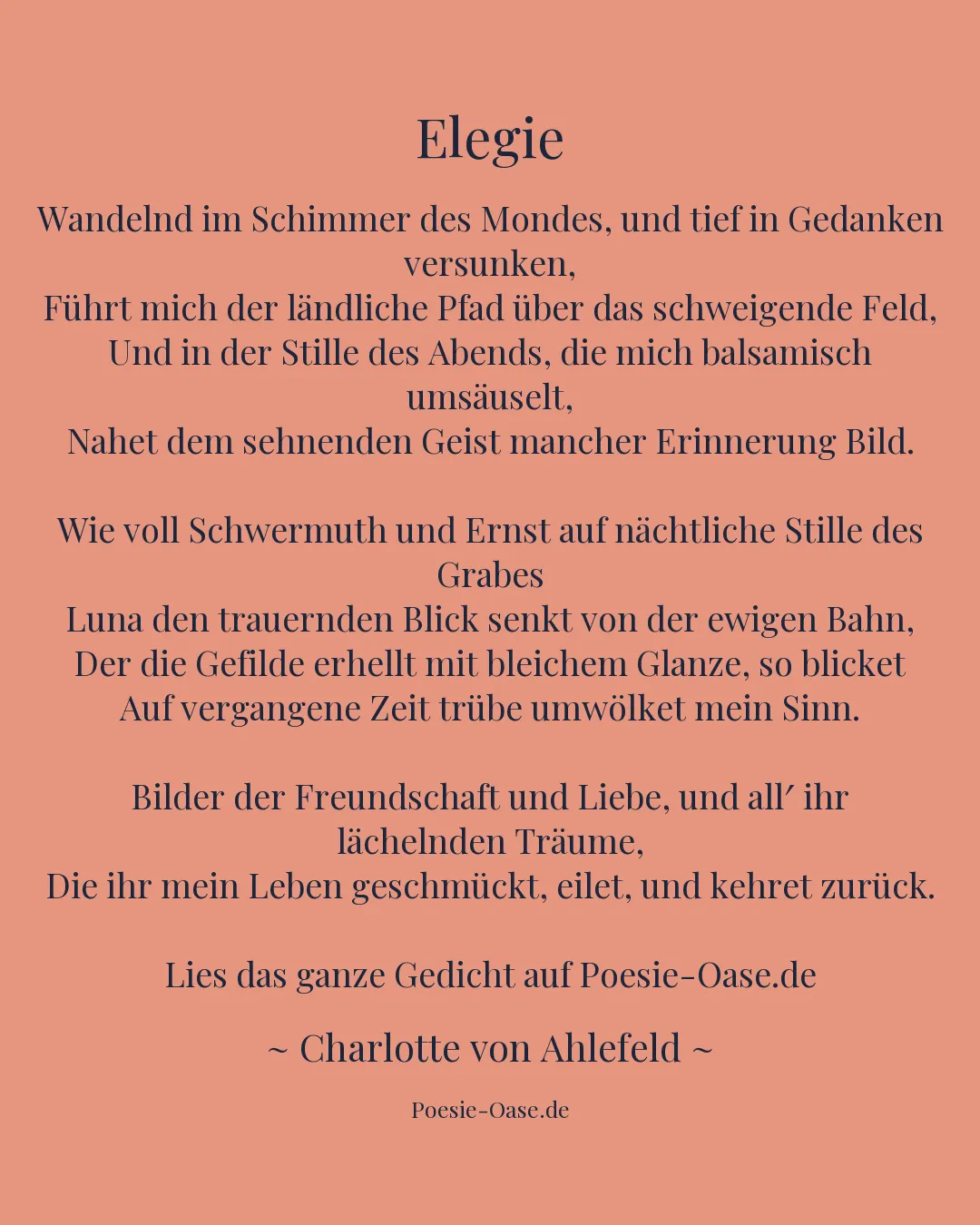 Illustration zu Elegie