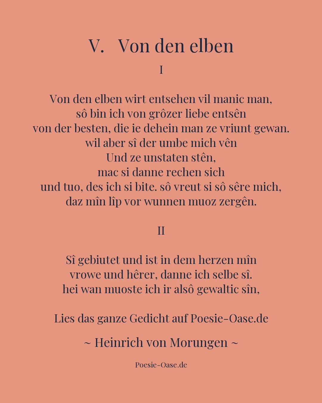 Illustration zu V.   Von den elben