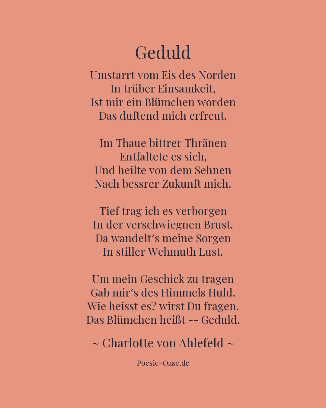 Illustration zu Geduld