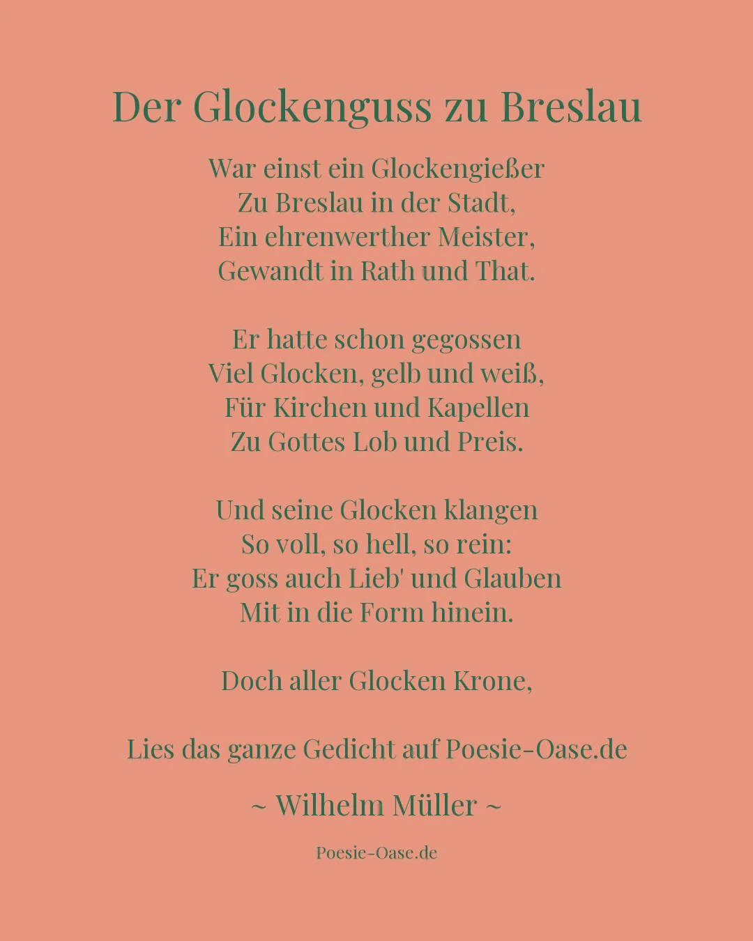 Illustration zu Der Glockenguss zu Breslau