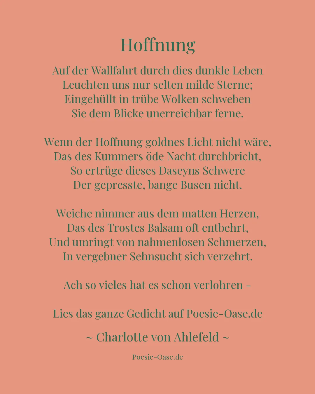 Illustration zu Hoffnung