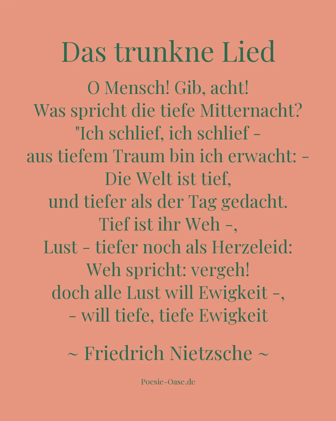 Illustration zu Das trunkne Lied