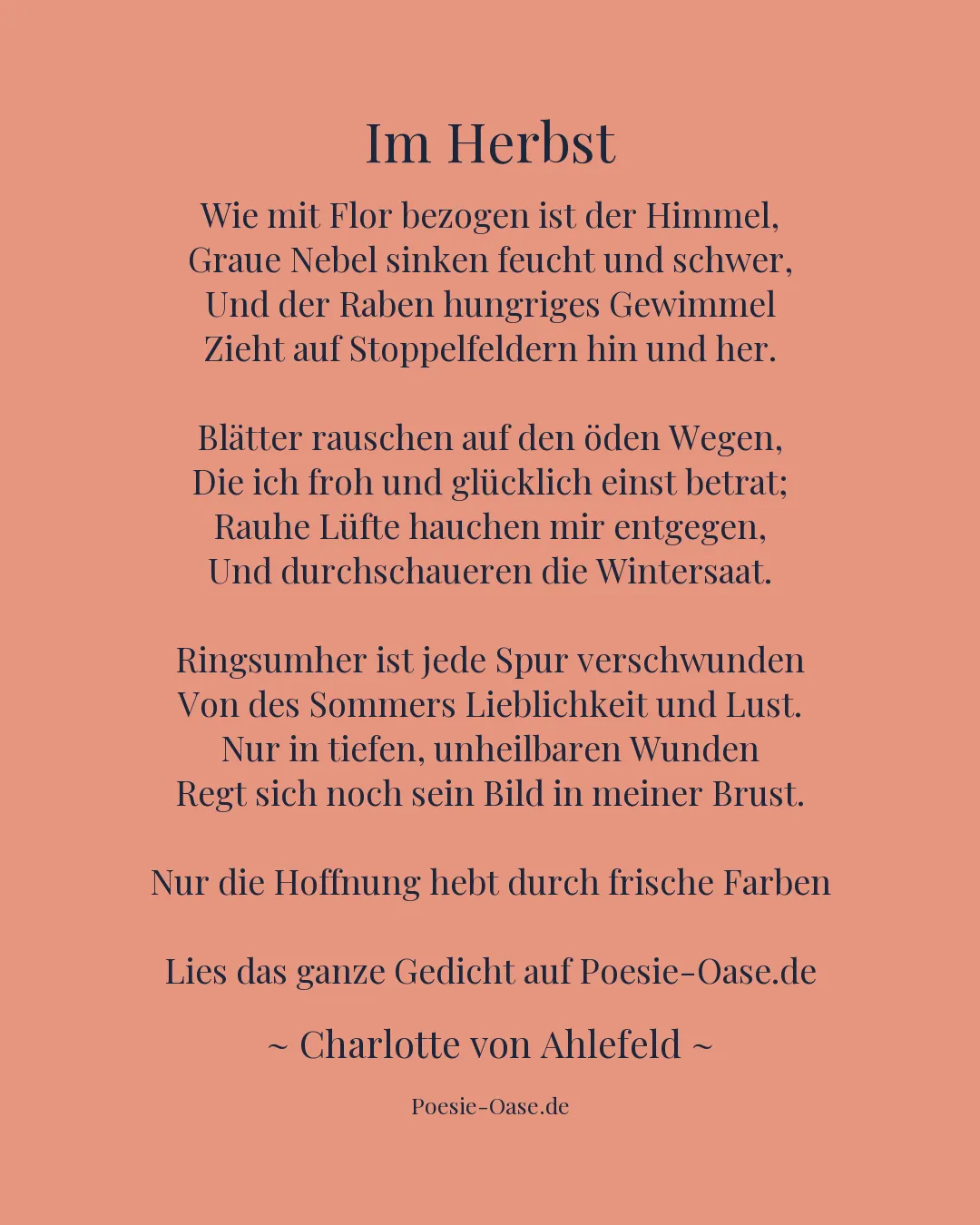 Illustration zu Im Herbst