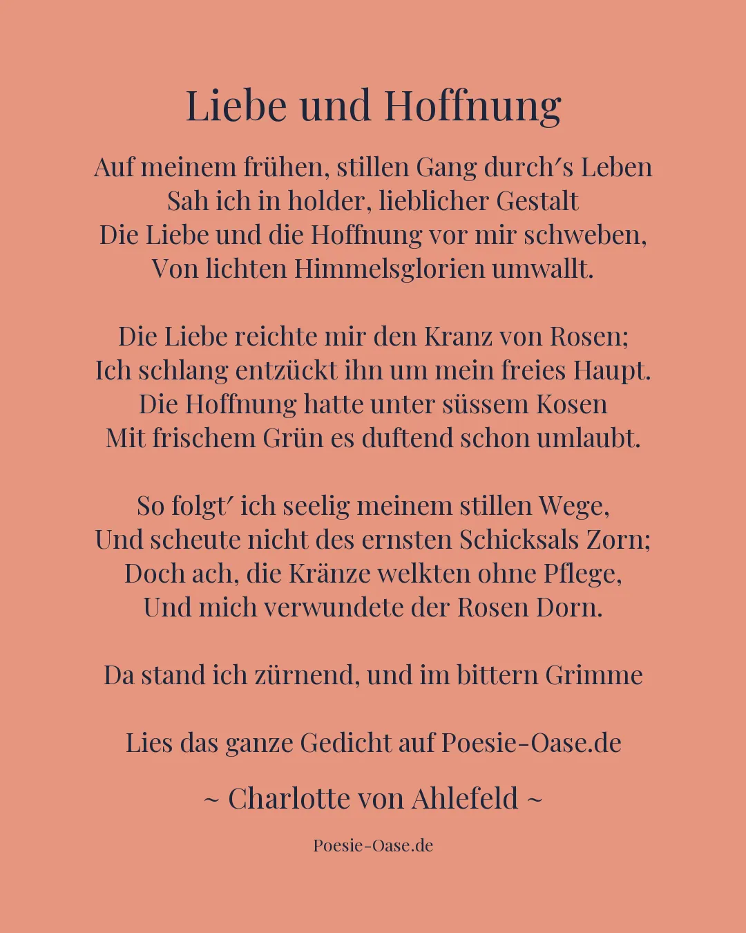 Illustration zu Liebe und Hoffnung