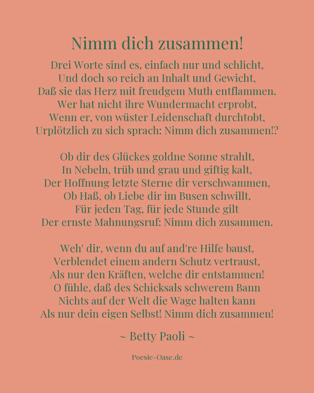 Illustration zu Nimm dich zusammen!