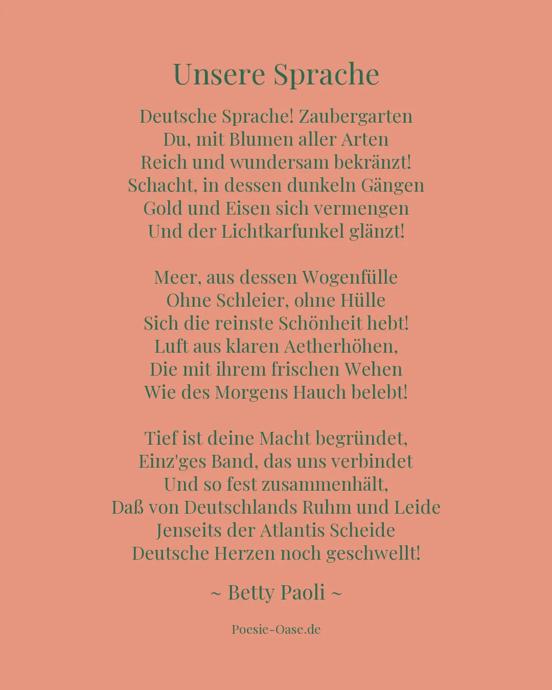 Illustration zu Unsere Sprache