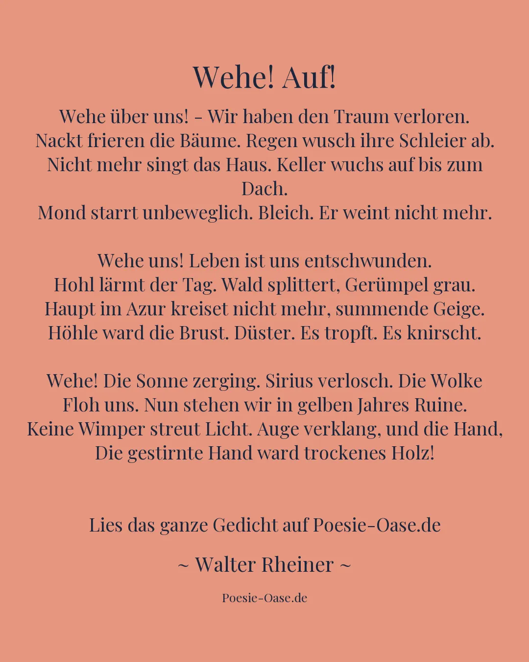 Illustration zu Wehe! Auf!