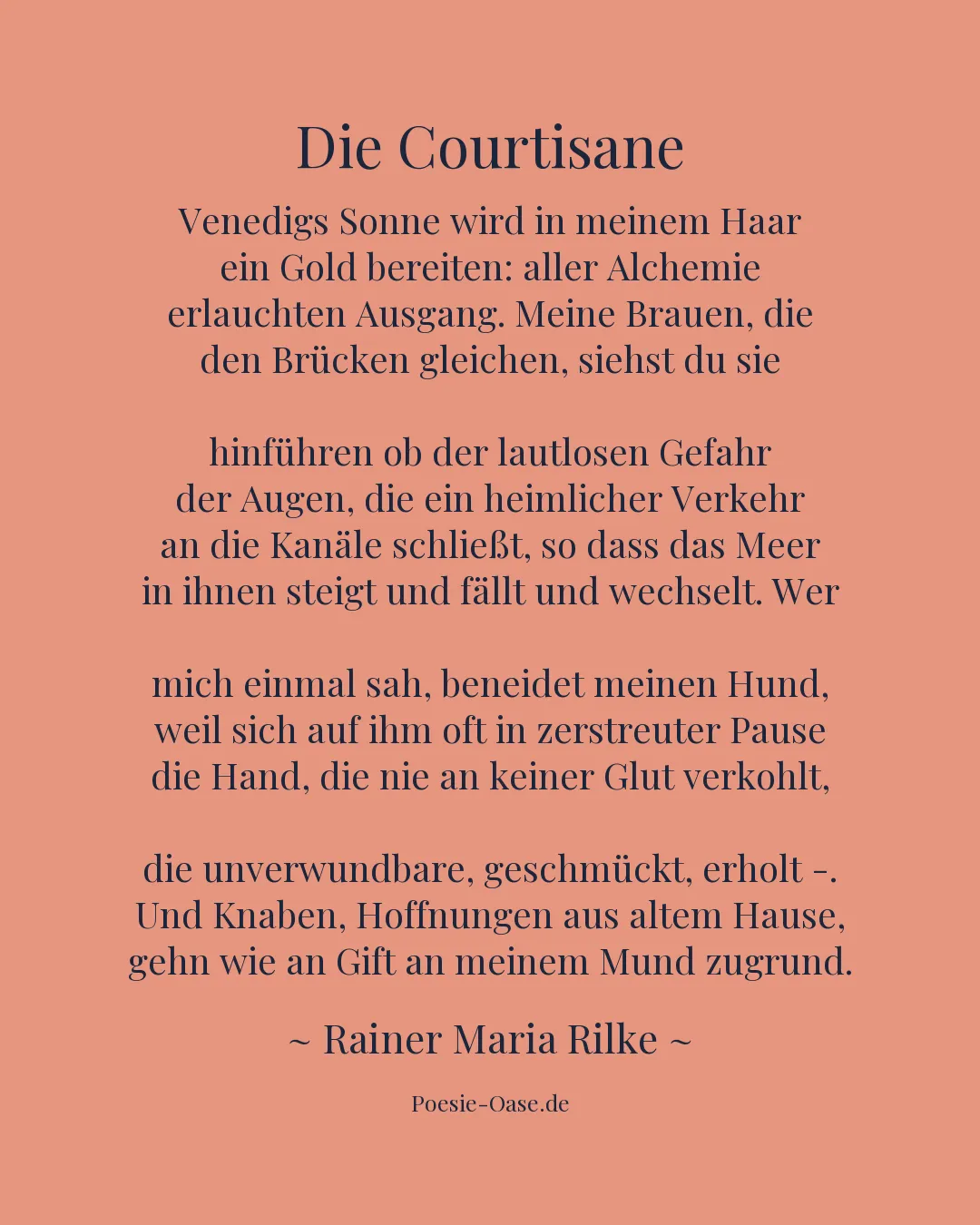 Illustration zu Die Courtisane